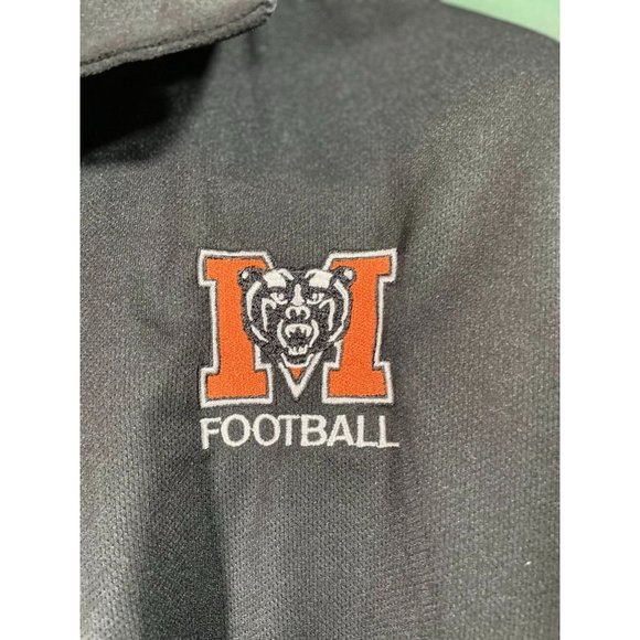 Mercer University Bears Football - Adidas - Men's Black Short Sleeve Polo - Size - Picture 3 of 6